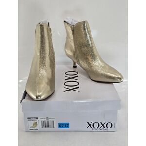 NIB‎ XOXO Footwear Girls Kyrie Bootie - Platinum Glitter - Size 9M